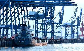 Quanzhou Port Shihu Port Area Container Trade