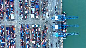 Quanzhou Port Shihu Port Area Container Trade