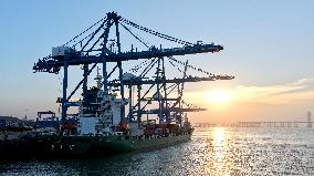 Quanzhou Port Shihu Port Area Container Trade