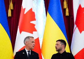 Mark Carney Visit To Ukraine