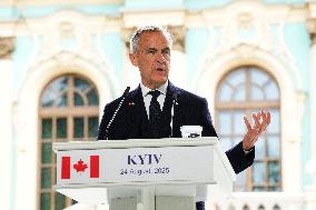 Mark Carney Visit To Ukraine