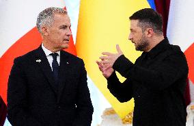 Mark Carney Visit To Ukraine