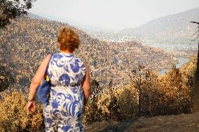 Wildfires Drive Evacuations in Leon