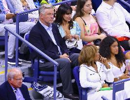 US Open - Celebs In The Stands