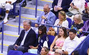 US Open - Celebs In The Stands