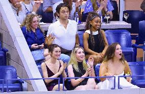 US Open - Celebs In The Stands