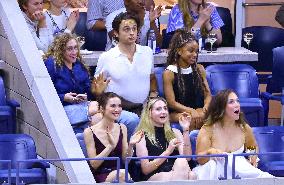 US Open - Celebs In The Stands