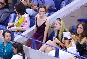 US Open - Celebs In The Stands