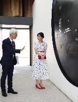 Princess Kako visits Osaka expo