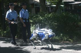 Intelligent Robot Police Dog