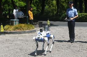 Intelligent Robot Police Dog