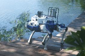 Intelligent Robot Police Dog