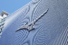 Mizuno signboard and logo