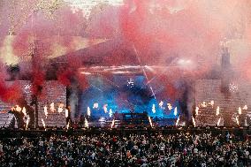 Alan Walker and Steve Aoki concert