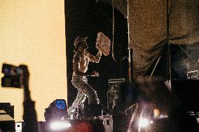 Alan Walker and Steve Aoki concert