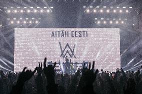 Alan Walker and Steve Aoki concert