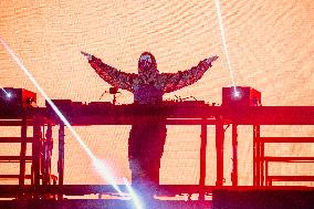 Alan Walker and Steve Aoki concert