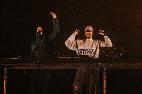 Alan Walker and Steve Aoki concert