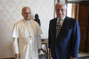 Pope Leo XIV Receives Antonio Tajani - Vatican