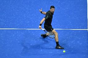 2025 US Open Tennis - Day 1 - Novak Djokovic Vs Learner Tien