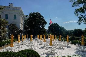 Trump Signing Executive Order in The Oval Office