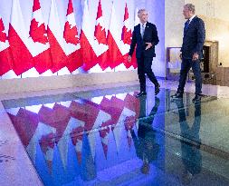 Canadian PM Carney Meets Polish PM Tusk - Warsaw