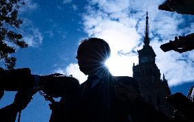 Canadian PM Carney Meets Polish PM Tusk - Warsaw