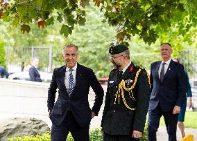 Canadian PM Carney Meets Polish PM Tusk - Warsaw