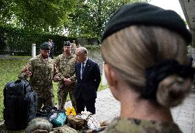 Canadian PM Carney Meets Polish PM Tusk - Warsaw