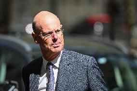 French PM Francois Bayrou presser in Paris FA