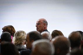 French PM Francois Bayrou presser in Paris FA