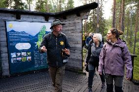 CROWN PRINCESS IN BJÖRNLANDETA NATURE RESERVE