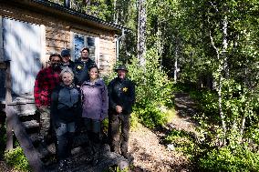 CROWN PRINCESS IN BJÖRNLANDETA NATURE RESERVE