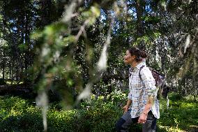 CROWN PRINCESS IN BJÖRNLANDETA NATURE RESERVE