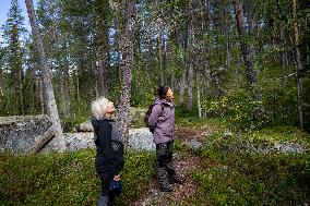 CROWN PRINCESS IN BJÖRNLANDETA NATURE RESERVE
