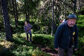 CROWN PRINCESS IN BJÖRNLANDETA NATURE RESERVE