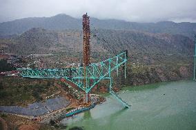 Jianzha Yellow River Super Large Bridge Steel Strand Fracture