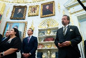 Trump Meets Families Of 13 Us Troops Killed In Afghanistan Withdrawal - DC