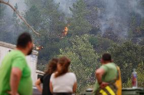 Situation 2 Declared For Fire - Lugo