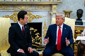 President Trump Meets With South Korean President Myung - DC