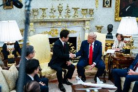 President Trump Meets With South Korean President Myung - DC