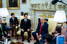President Trump Meets With South Korean President Myung - DC