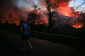 Situation 2 Declared For Fire - Lugo
