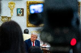 President Trump Meets With South Korean President Myung - DC