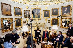 President Trump Meets With South Korean President Myung - DC