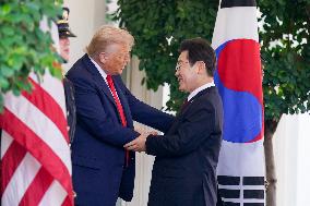 President Trump Meets With South Korean President Myung - DC