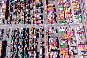 Qingdao Port Foreign Trade Container