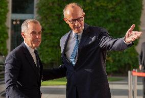 Canadian Press - Mark Carney Meets Chancellor Merz in Berlin - Germany