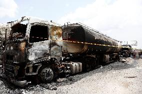 Israeli Airstrikes Aftermath - Yemen