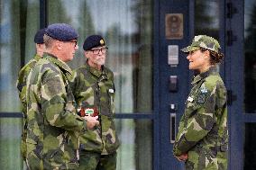 CROWN PRINCESS IN UMEA